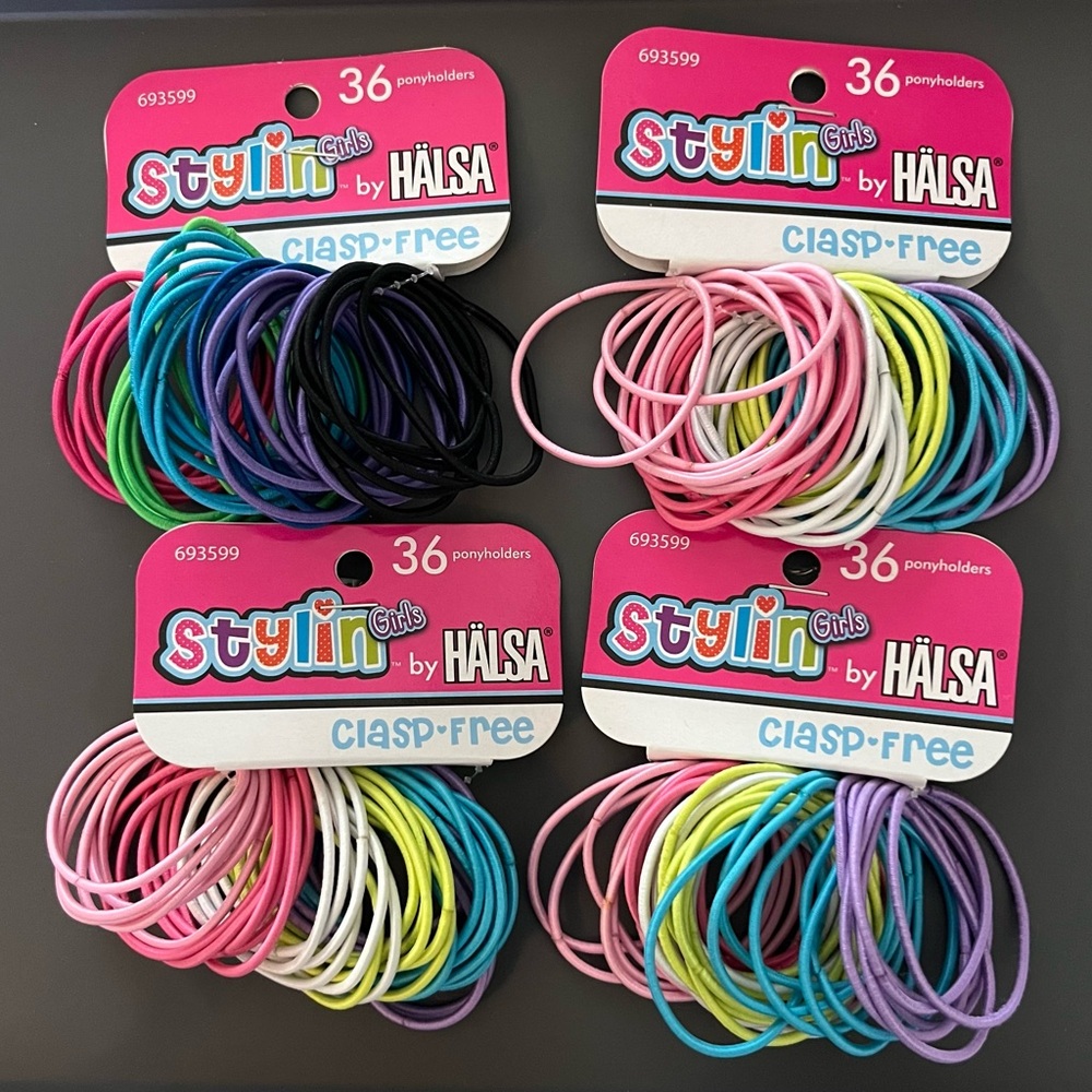 Lot of Elastic Hair Ties
